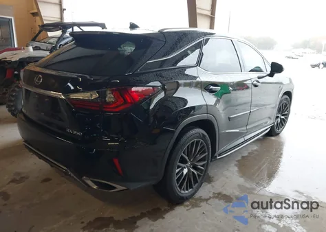 2016 Lexus Rx 350 F Sport z USA, uszkodzony, nr VIN 2T2BZMCA5GC048437